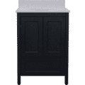 Hanleigh 24 in. Vanity with Shaker Doors in Dark Horse